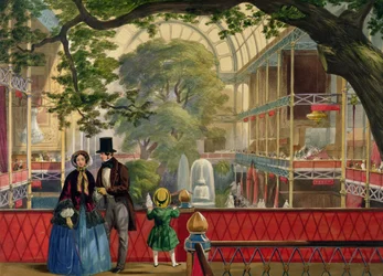 View over the balcony